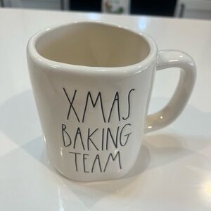 Rae Dunn Cream Xmas Baking Team Mug